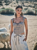 Savannah Gingham Corset