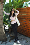 Polka Dots Flare Pants