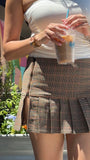 Plaid skirt