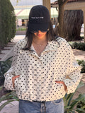 Polka Chic Windbreaker