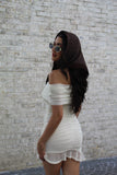 Brown Polka Dot scarf