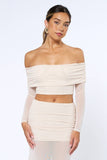Alina Off-Shoulder Set