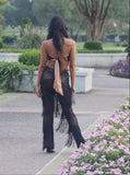 "Akira" Two Piece Set, Black