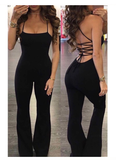 "Iris Jumpsuit" (Open Back)