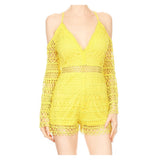 "Mariana" Romper, Yellow