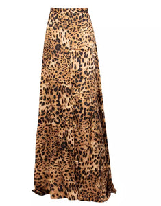 Animal Print Skirt