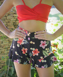 Women Shorts Flower print