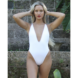 "White Pearl" One Piece Swimsuit